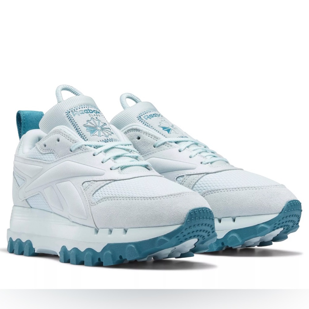 Reebok x Cardi B classic leather sneakers in teal